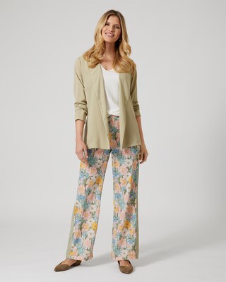 Hose mit Blumendruck