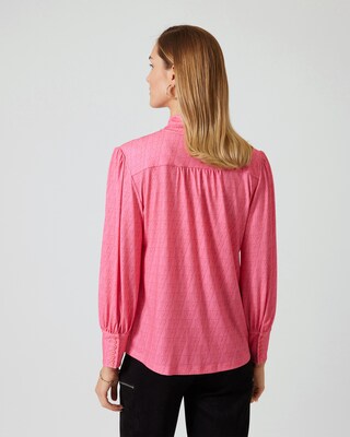 Bluse mit Schluppe