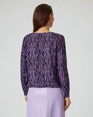 Bluse im Animal-Design