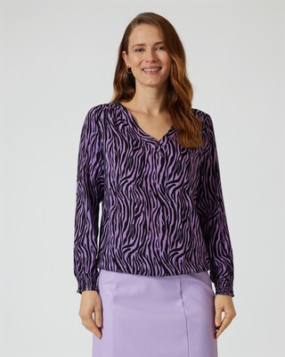 Bluse im Animal-Design