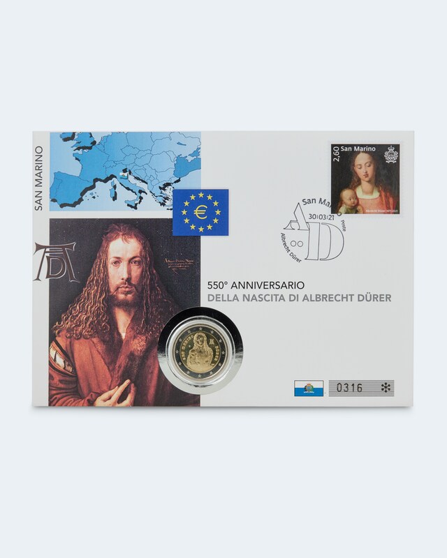 Numisbrief Geburtstag A. Dürer 2021