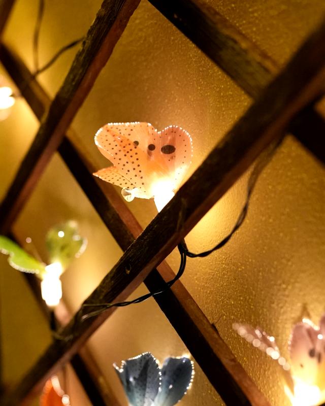 Solar Lichterkette Schmetterlinge
