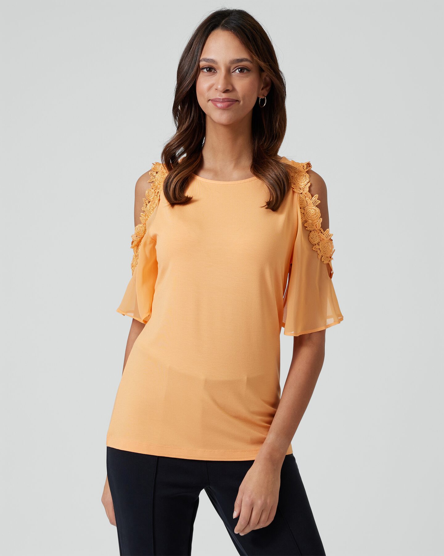 Produktabbildung für Shirt mit Chiffon-Ärmel
