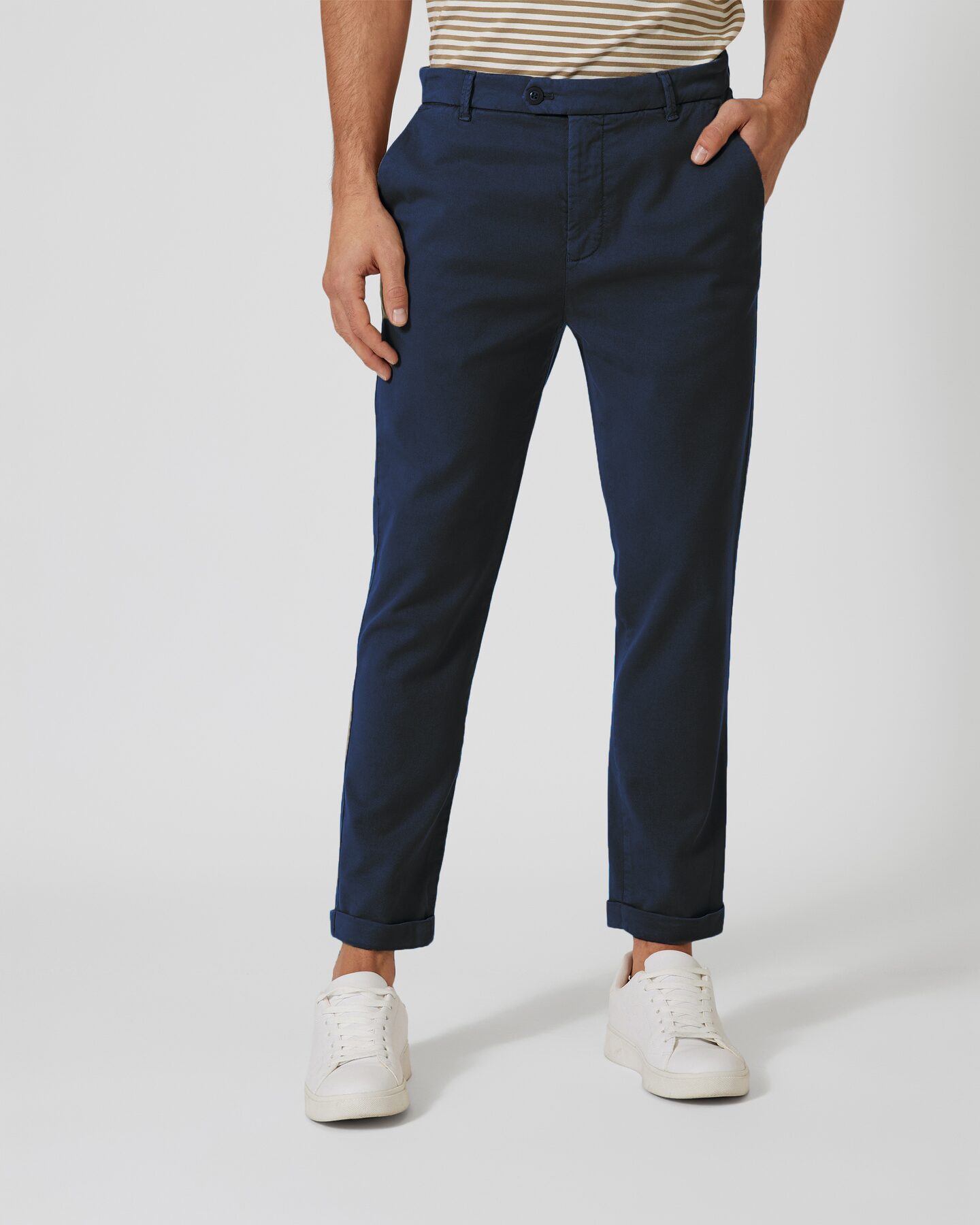 Produktabbildung für Chino mit  hohem Bund
