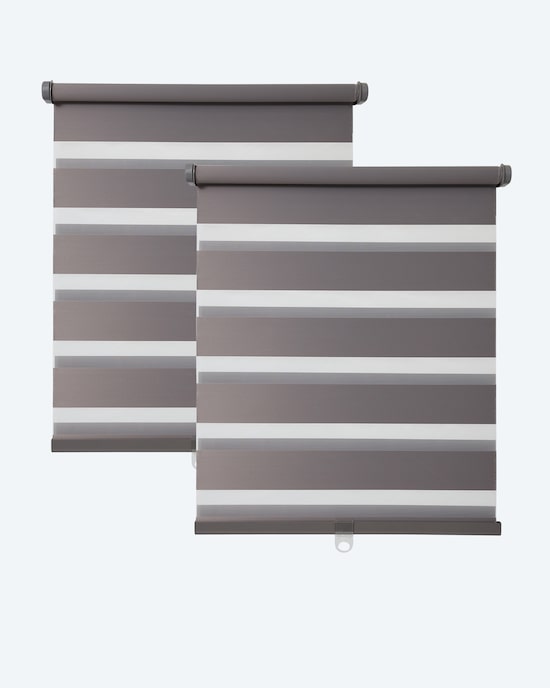 Produktabbildung für Day & Night Rollo "Black Out", 2tlg.