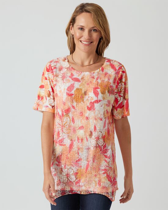Produktabbildung für Shirt im Material-Mix