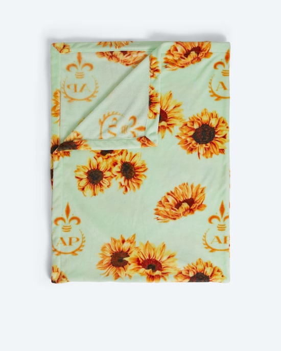Produktabbildung für Soft Plüsch Wohndecke "Sunflower"