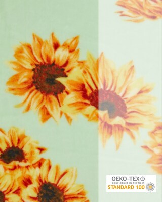 Soft Plüsch Wohndecke "Sunflower"