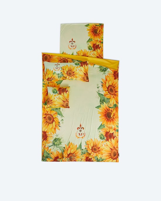 Produktabbildung für Jersey Interlock Wendebettwäsche "Sunflower", 4tlg.