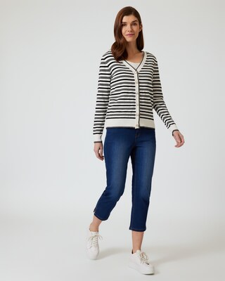 Cardigan im maritimen Look