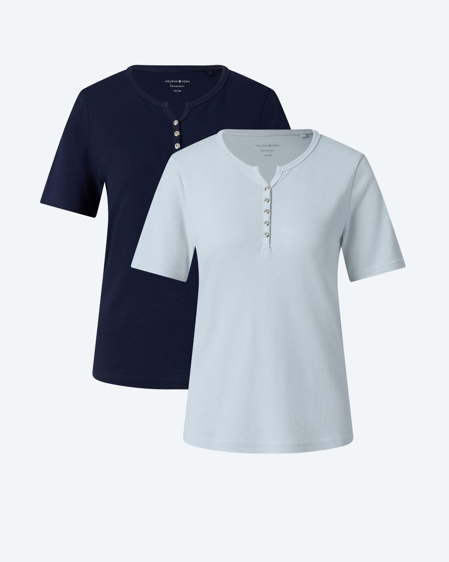 Produktabbildung für Shirt mit Knopfleiste, Duo