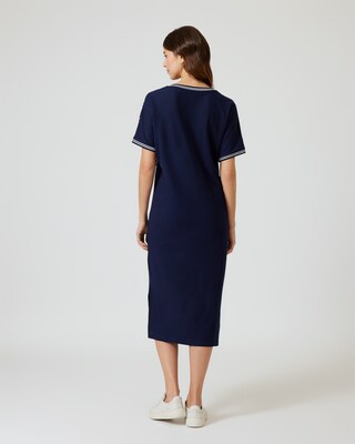 Hauskleid mit Druck