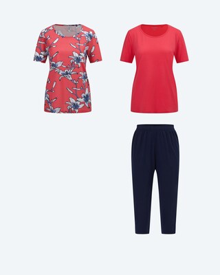 Pyjama "Sommersonne", 3tlg.