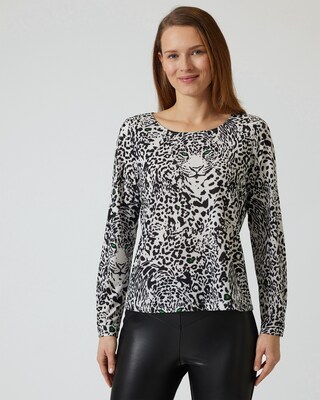 Shirt mit Leodruck