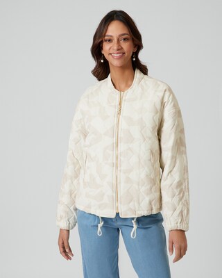 Oversized Patchwork Jacke
