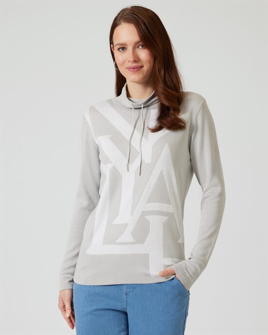 Produktabbildung für Pullover mit Logo-Design