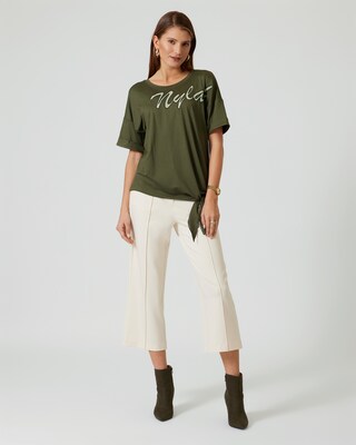 Culotte mit Paspeln