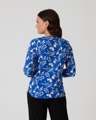 Blusenshirt mit Blumendruck