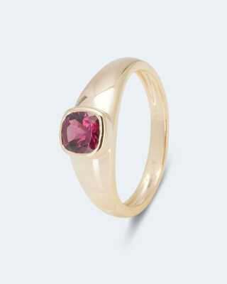 Ring mit Rhodolith