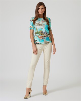 Shirt mit Paris-Print