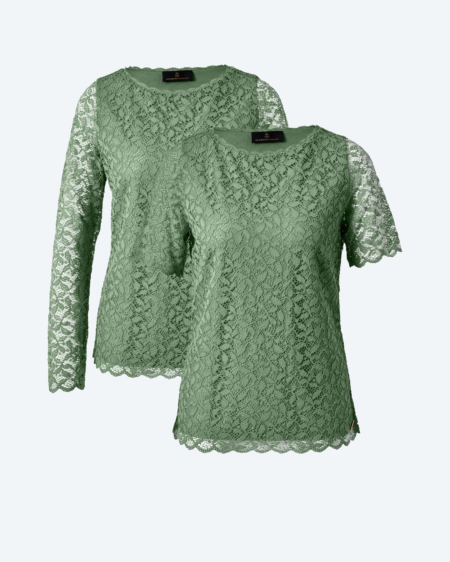 Produktabbildung für Shirts mit Spitze 2er-Set
