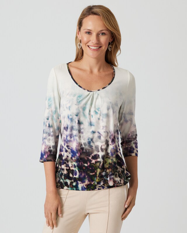 Shirt mit Animal-Print