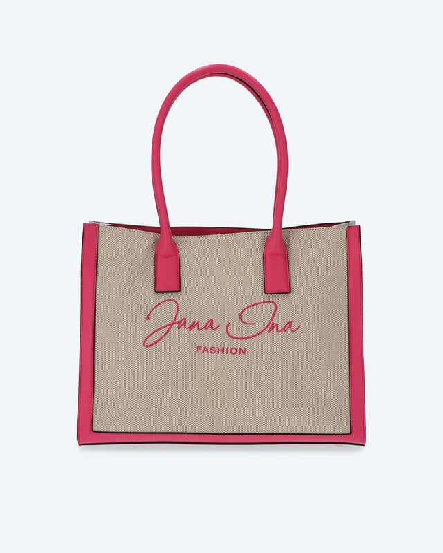 Shopper mit Logoprint