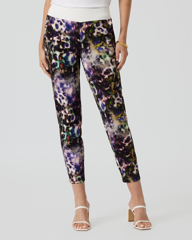 Schlupfhose mit Animal-Druck