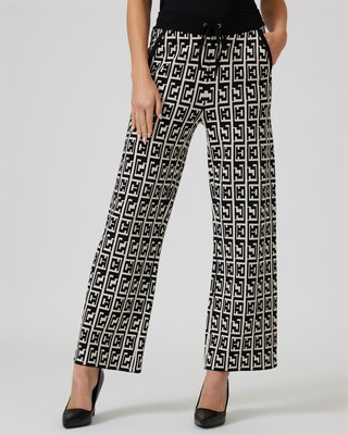 Strickhose mit Kordel