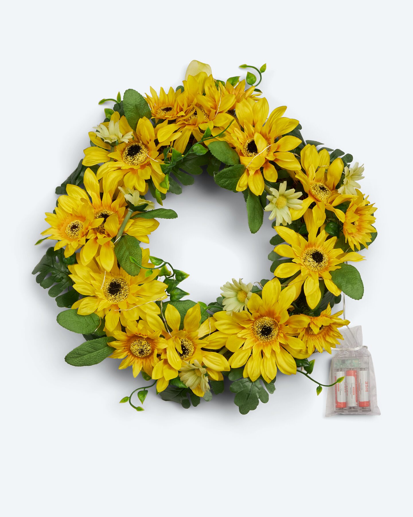 Produktabbildung für LED-Kranz "Sunflower"