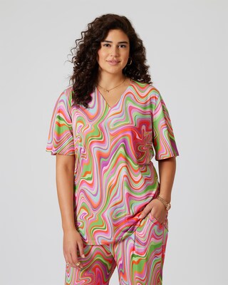 Shirt mit Fantasy-Druck