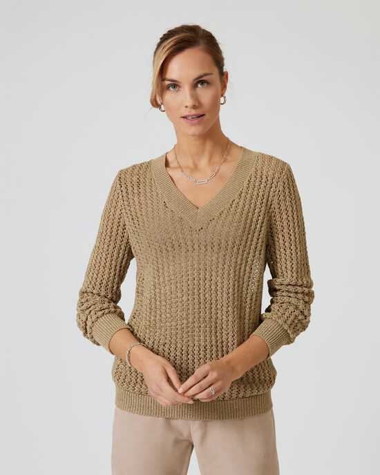 Produktabbildung für Bändchengarn-Pullover