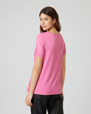 Shirt mit Keyhole