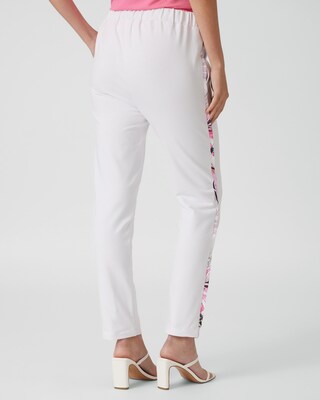 Jogpants mit Kontrastpaspel