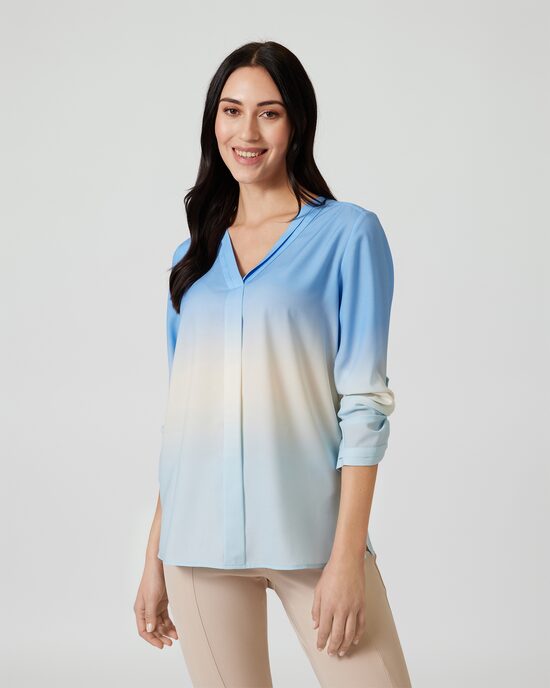 Produktabbildung für Bluse "Thea" mit Farbverlauf