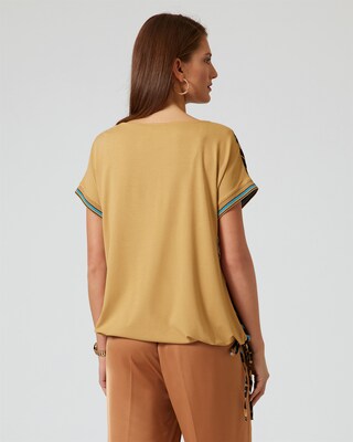Shirt mit Leo-Print