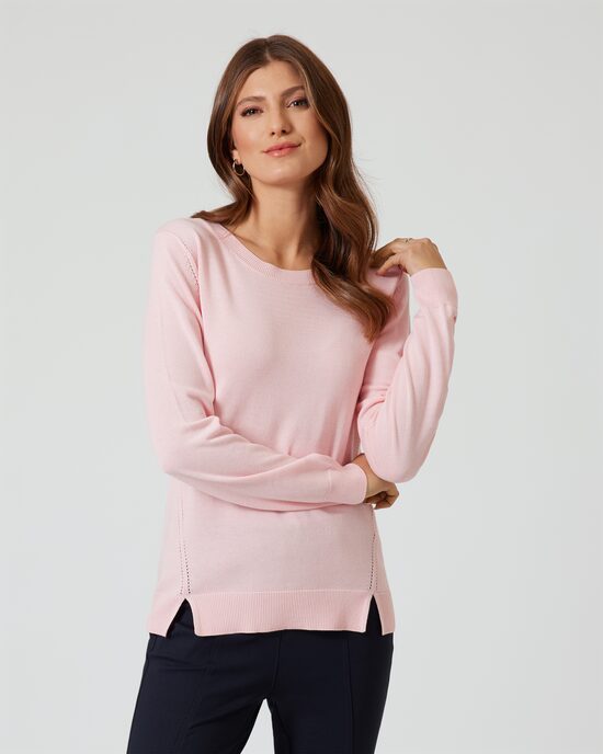 Produktabbildung für Pullover mit Ajourmuster