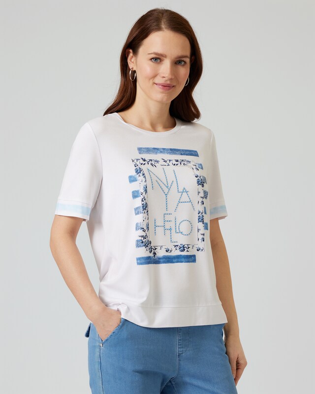 Shirt mit Druck