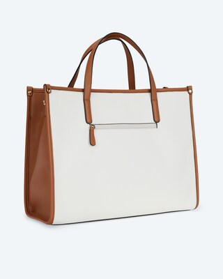 Kurzgrifftasche, 2-farbige Optik