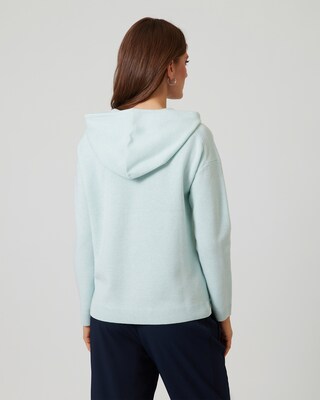 Strick-Hoodie