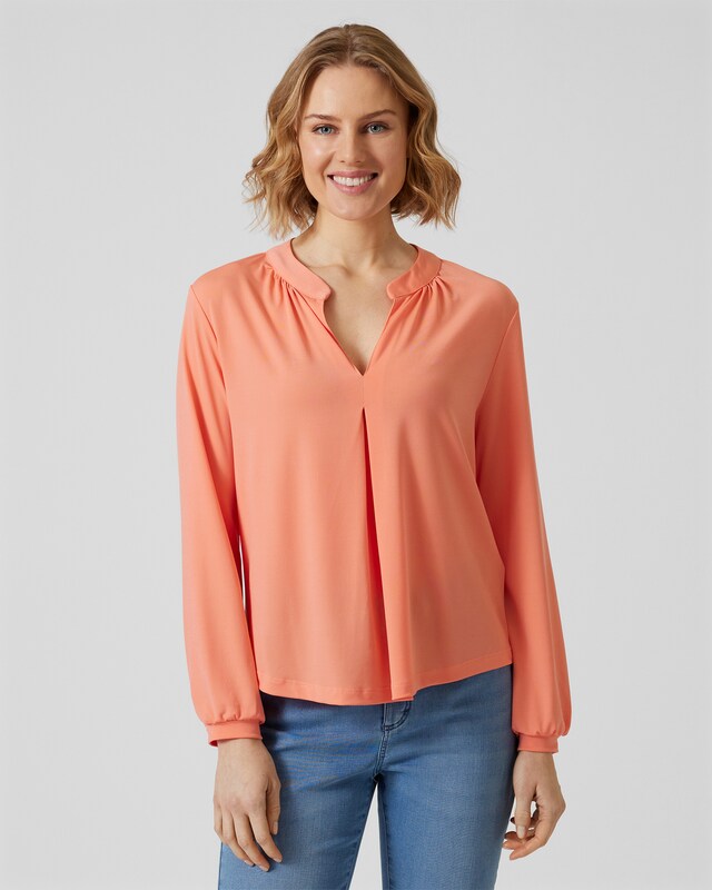 Shirt mit Kellerfalte