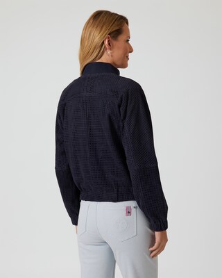 Lederjacke im Piloten-Style