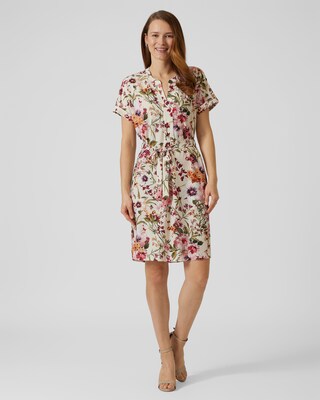 Kleid mit Blumendruck