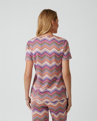 Shirt mit Zick-Zack