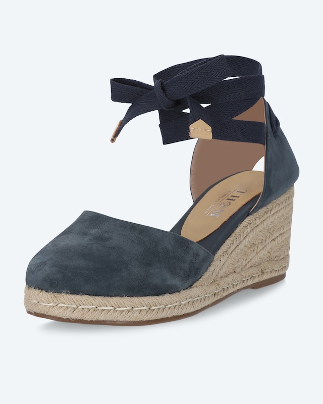 Espadrilles mit Keilabsatz