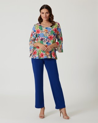 Shirt mit Blumendruck