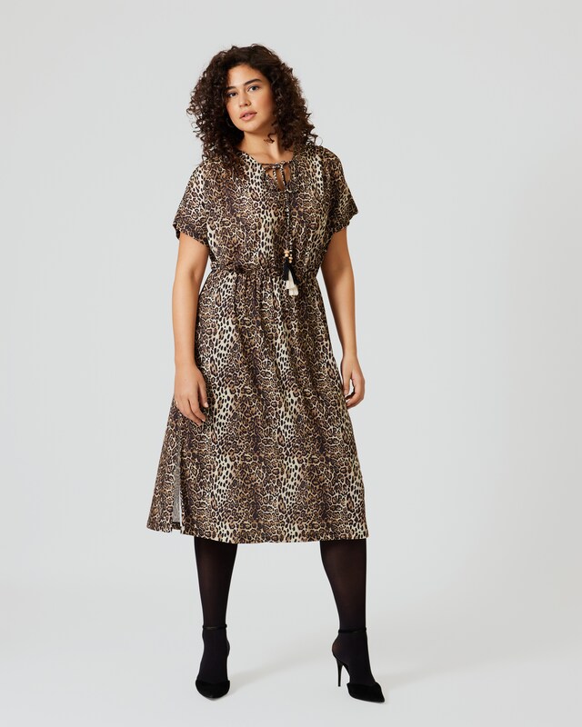 Kleid im Animal-Print