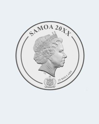 Silberkilo Queen Elizabeth II 2022