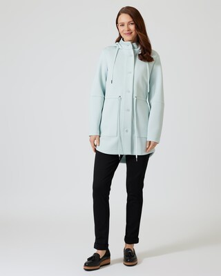 Mantel aus Scuba Sweat