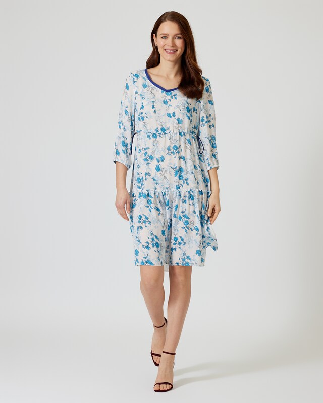 Kleid mit Allover-Print